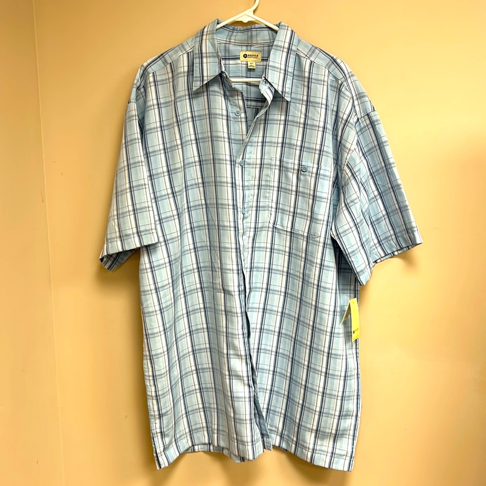 Hagger Short sleeve button down dress shirt